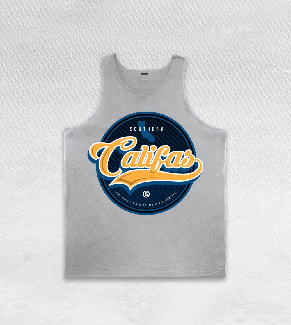 Sur Califas (Gray) Tank top